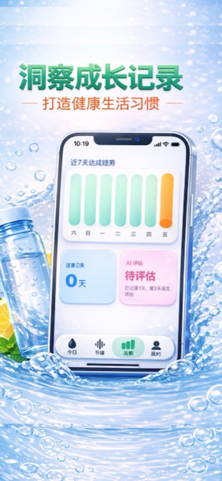 每天喝水宣传图 3